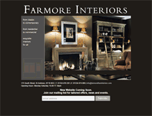 Tablet Screenshot of farmorethaninteriors.com